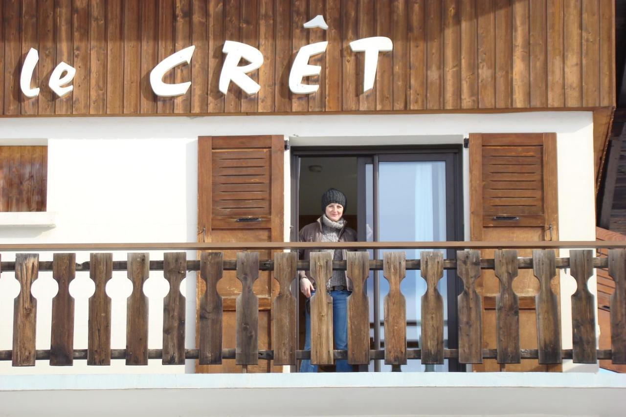 Hotel Le Cret Лес дьо Алпс Екстериор снимка