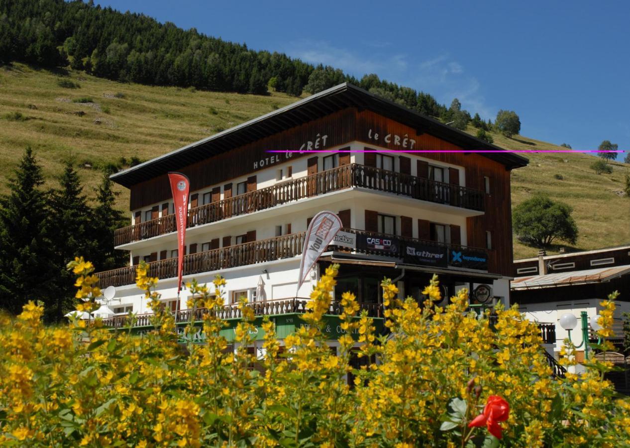Hotel Le Cret Лес дьо Алпс Екстериор снимка
